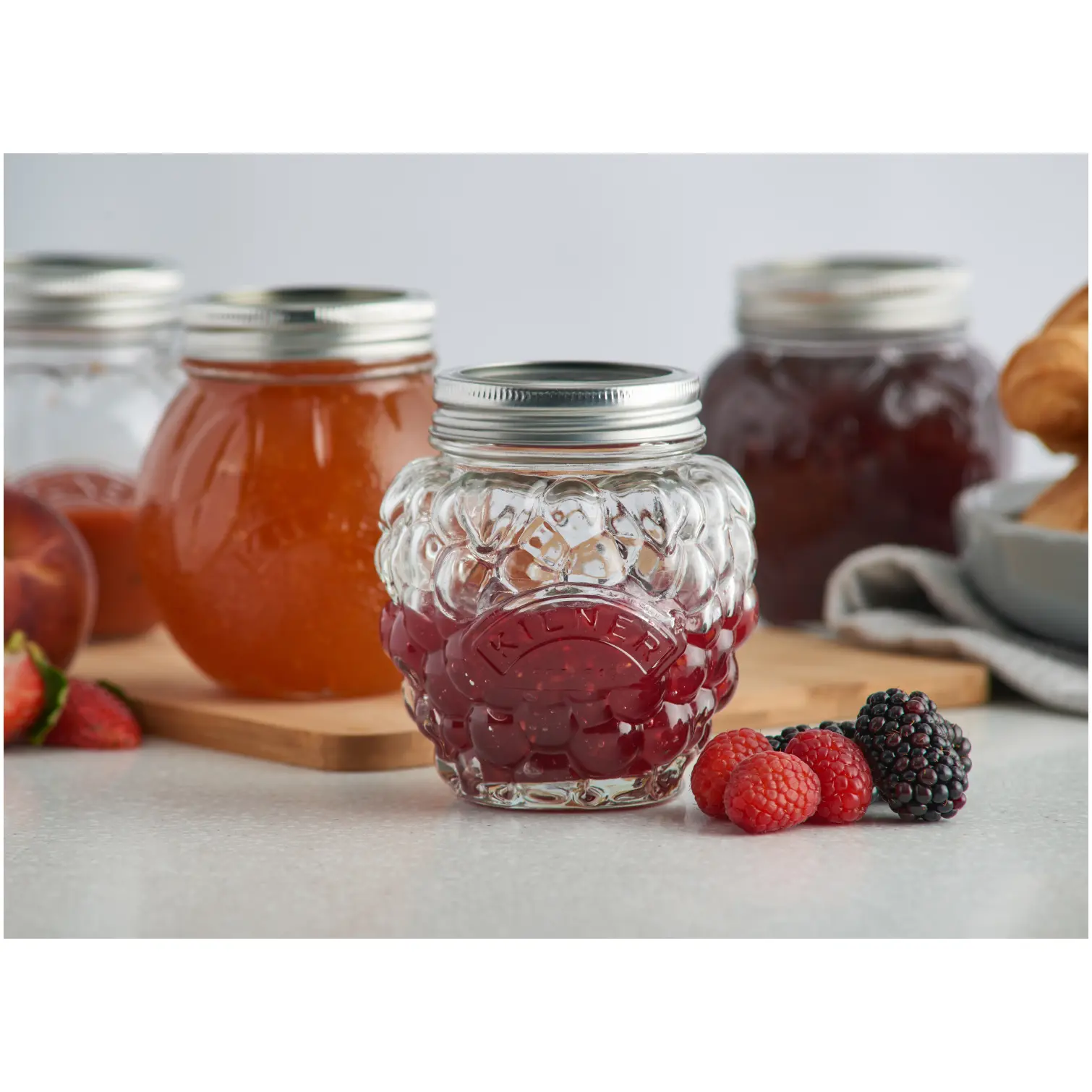 RAY0498_13 Berry Fruit Preserve Jar 0.4L