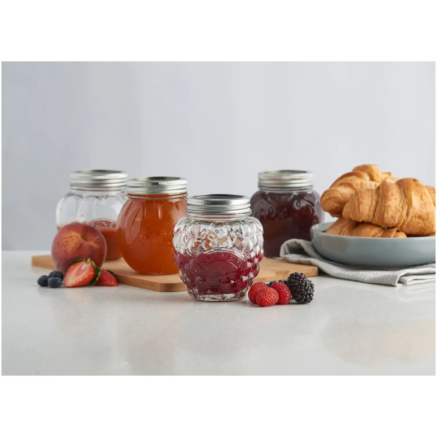 RAY0498_14 Berry Fruit Preserve Jar 0.4L