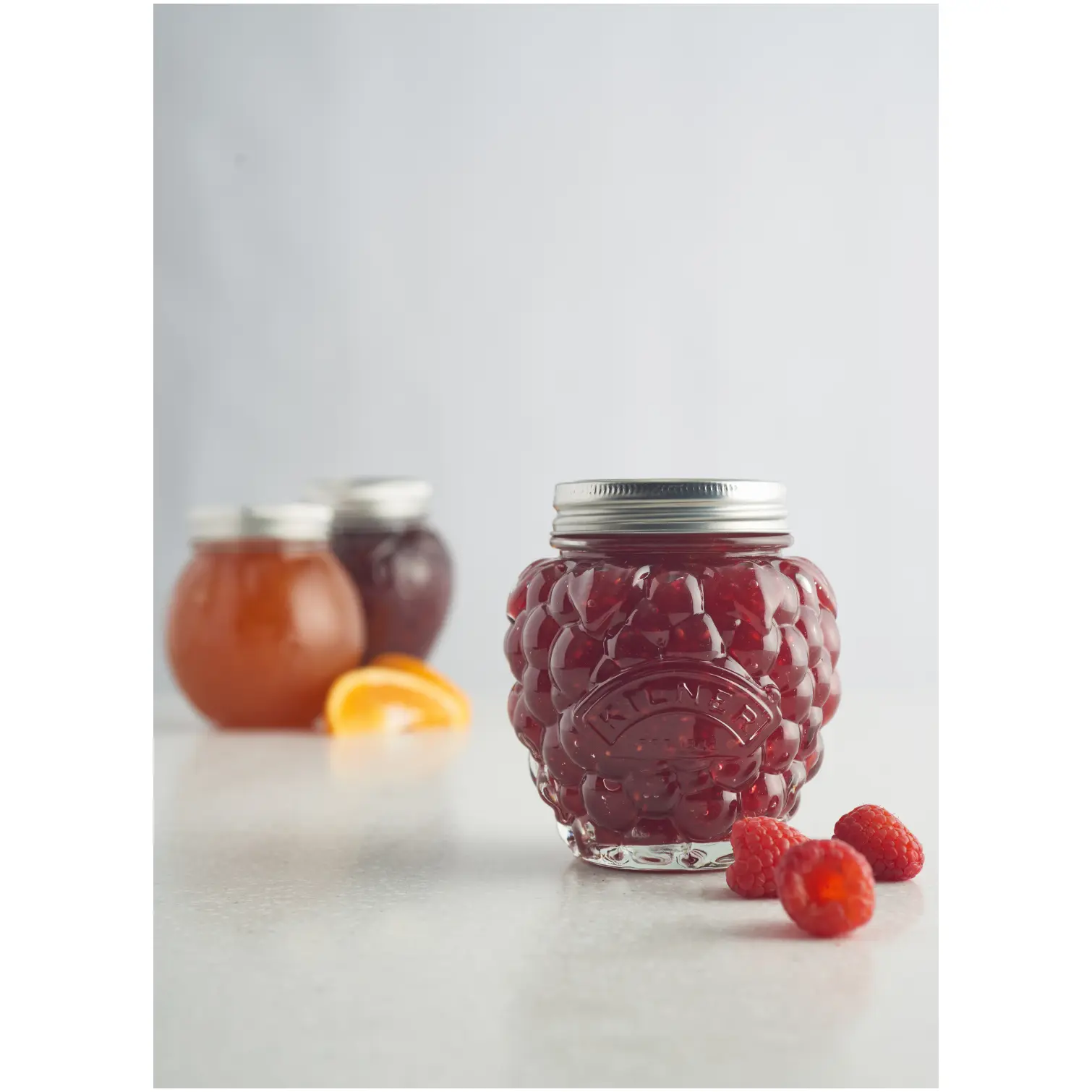 RAY0498_3 Berry Fruit Preserve Jar 0.4L