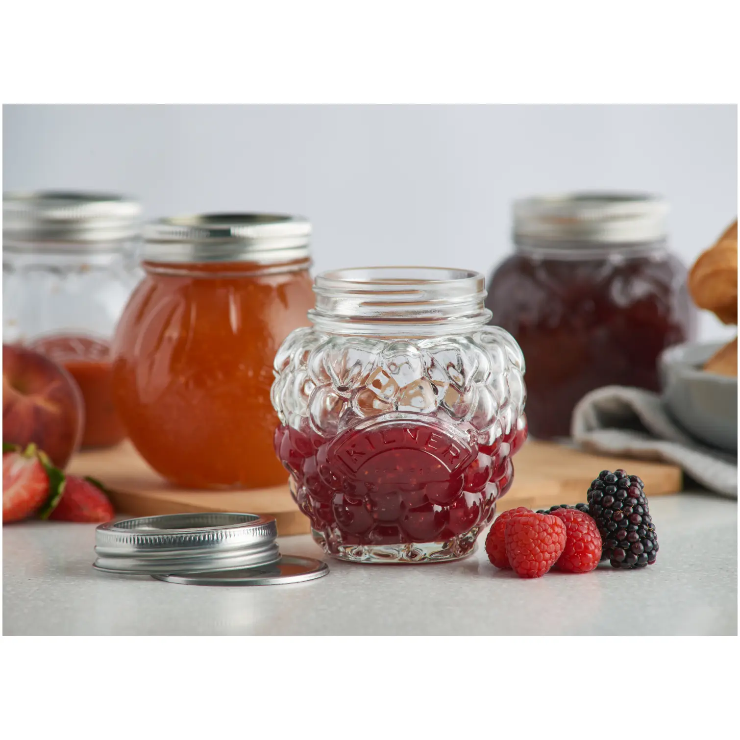 RAY0498_8 Berry Fruit Preserve Jar 0.4L