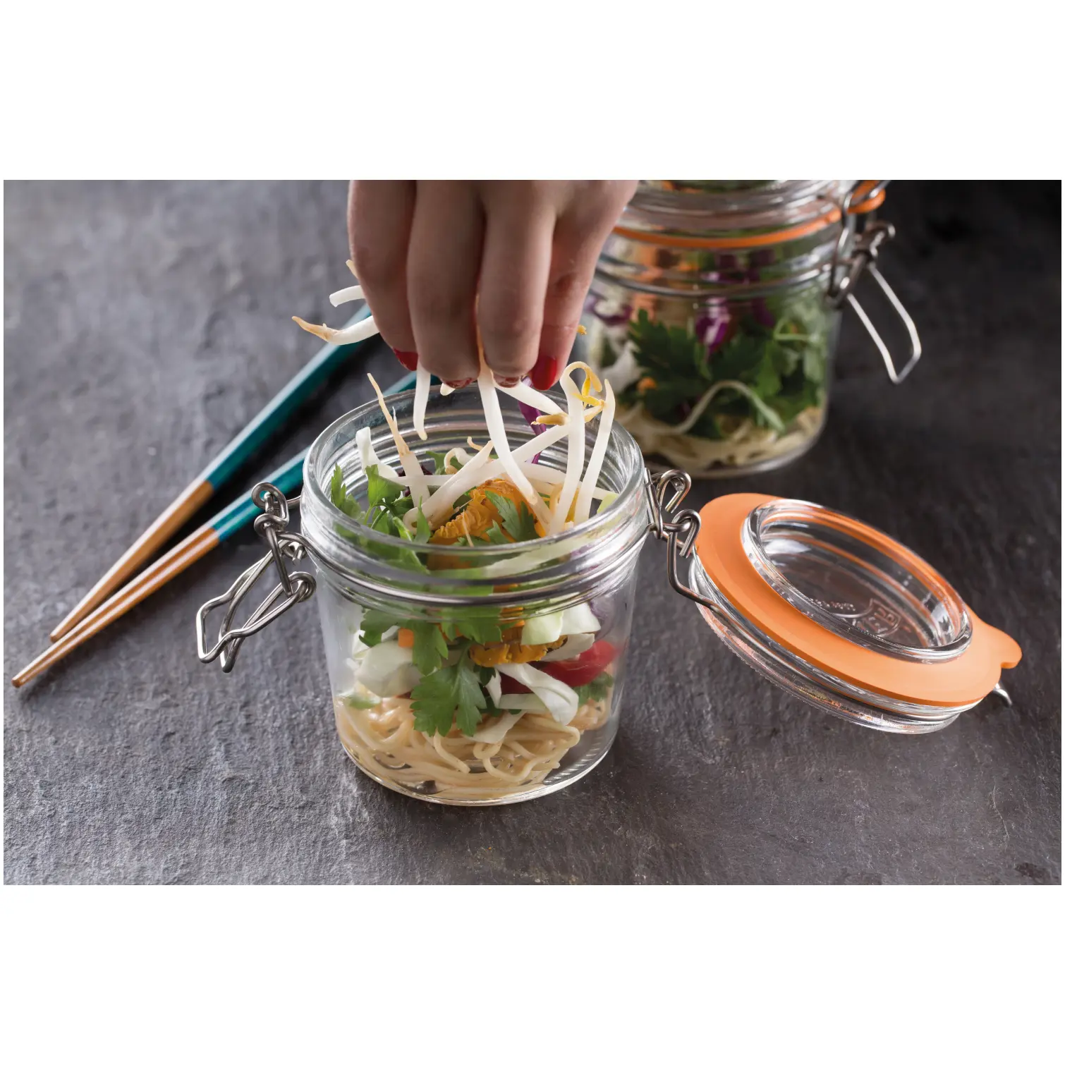 RAY0503_3 Rayware 0.35Lt Kilner Cliptop Jar