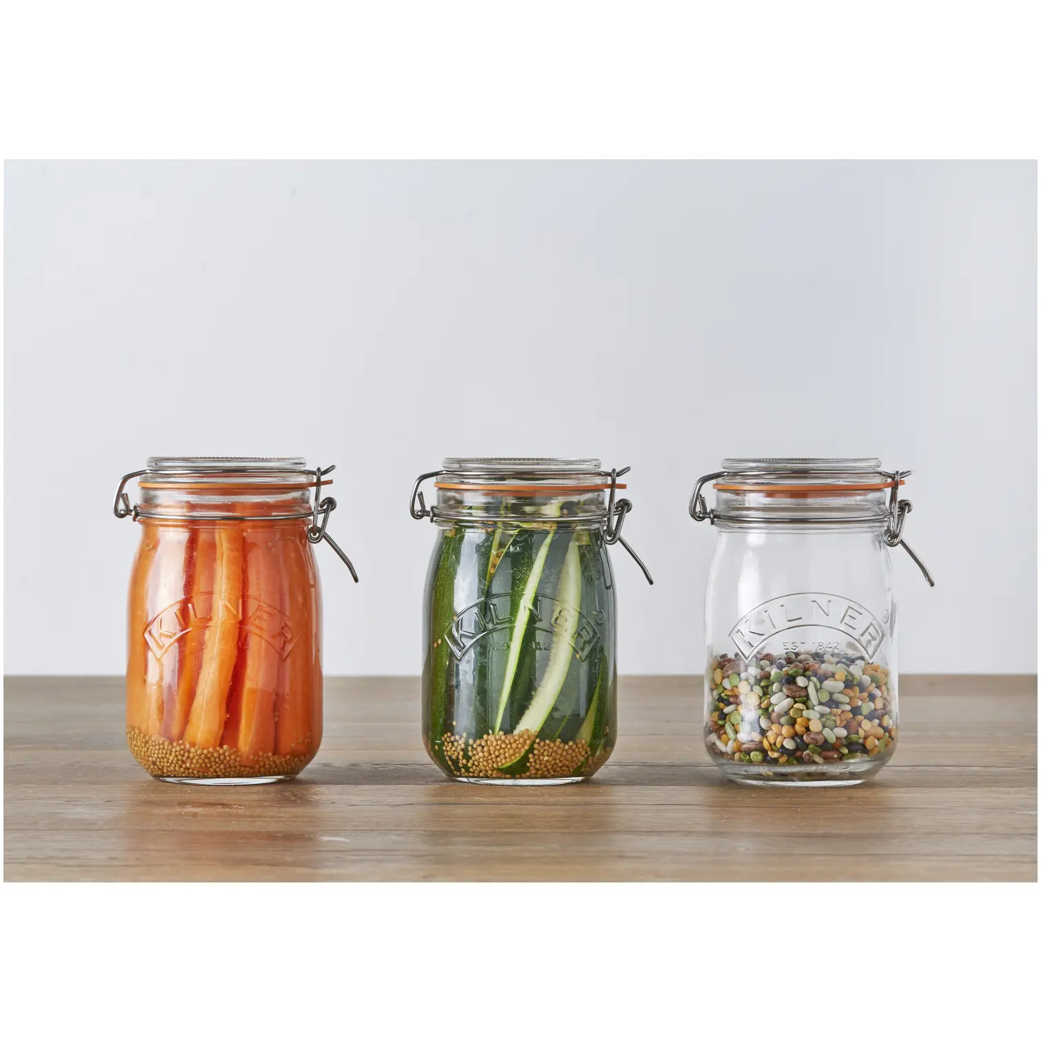 RAY0505_1 Rayware 1Lt Kilner Cliptop Jar