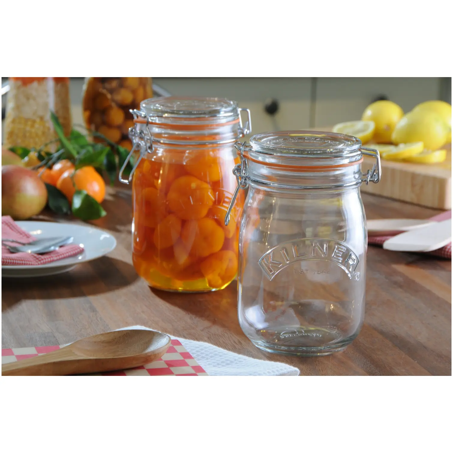 RAY0505_4 Rayware 1Lt Kilner Cliptop Jar