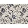 Price & Kensington Woodland Design Glass Work Top Saver 30 x 40cm