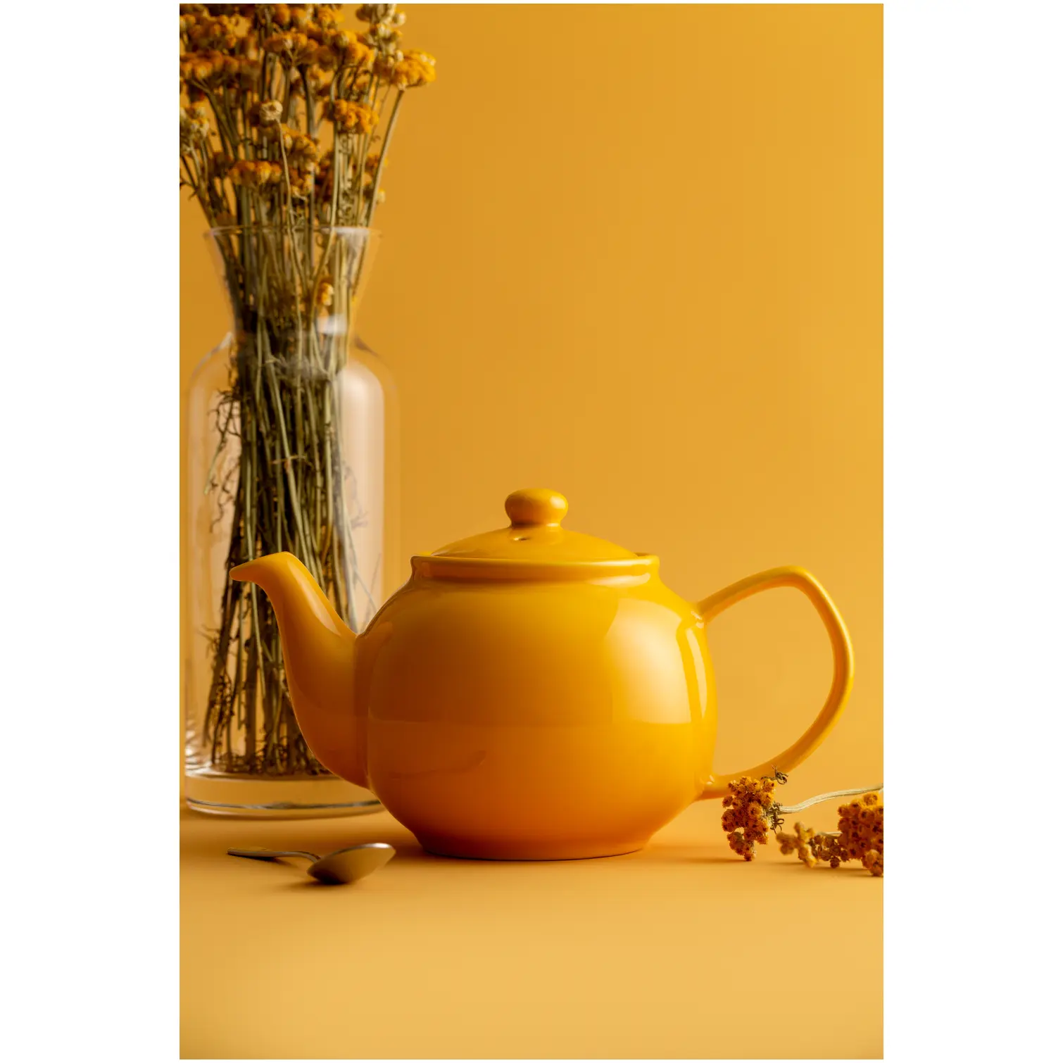 Price & Kensington Mustard 6 Cup Teapot