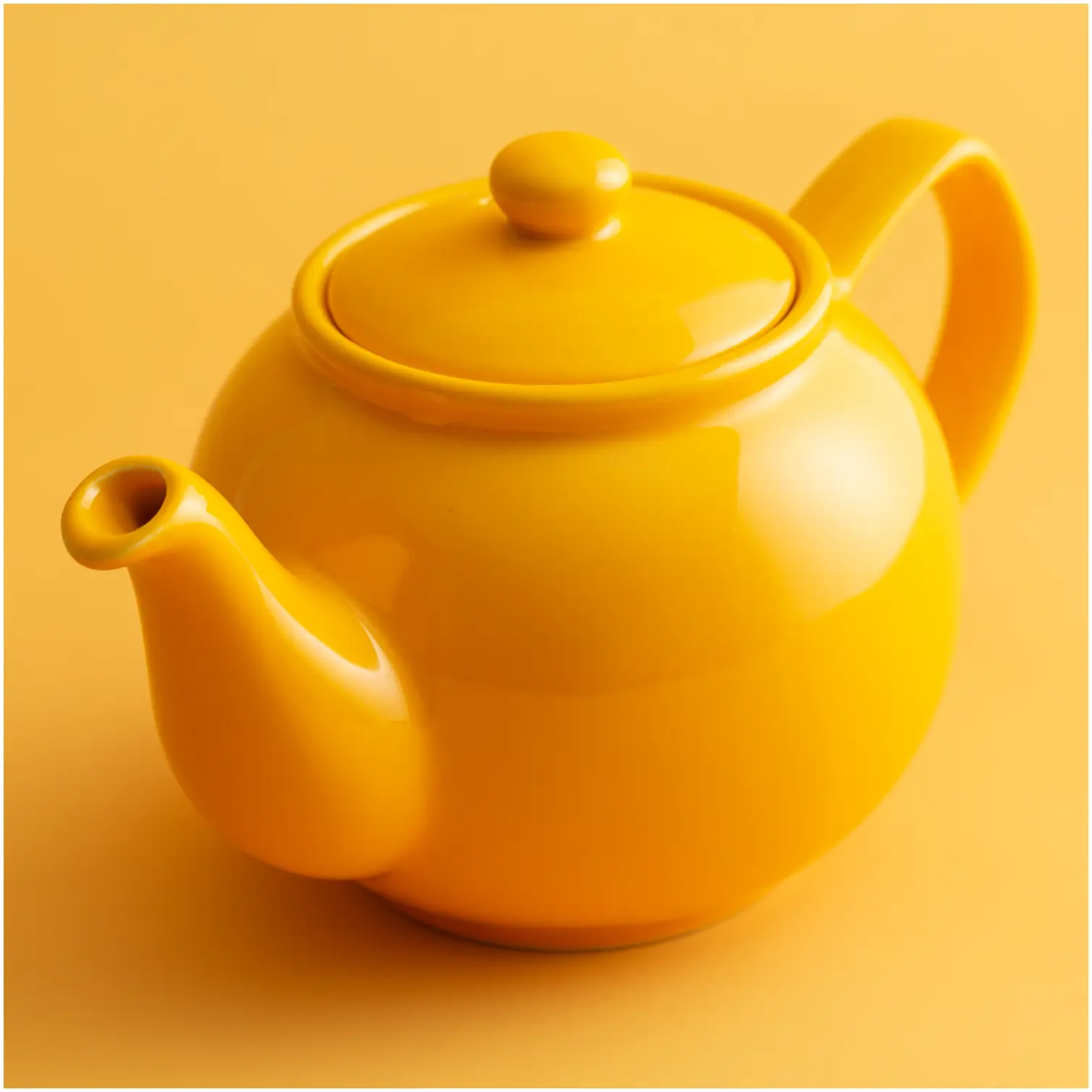 Price & Kensington Mustard 6 Cup Teapot