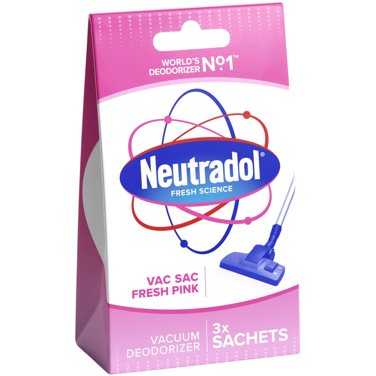 Neutradol Vacuum Deodorizer Sacs Pack of 3
