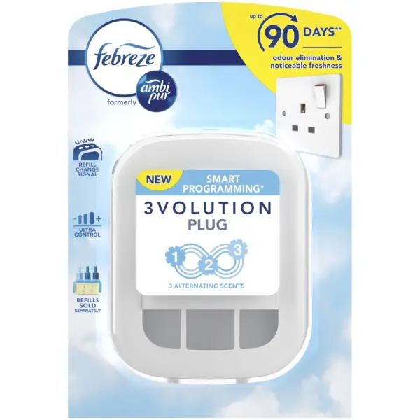 REG0250 Febreze Ambi Pur 3Volution Air Freshener Electrical Plug In Diffuser