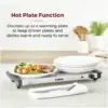 Tower 3 Tray Buffet Server & Plate Warmer