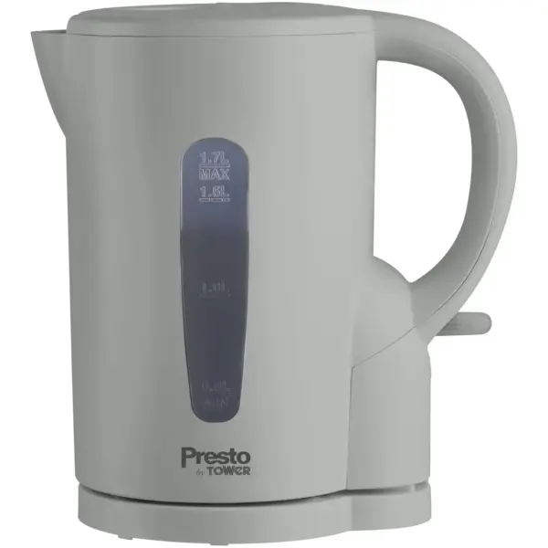 Tower Presto Jug Kettle 1.7 Litre Grey