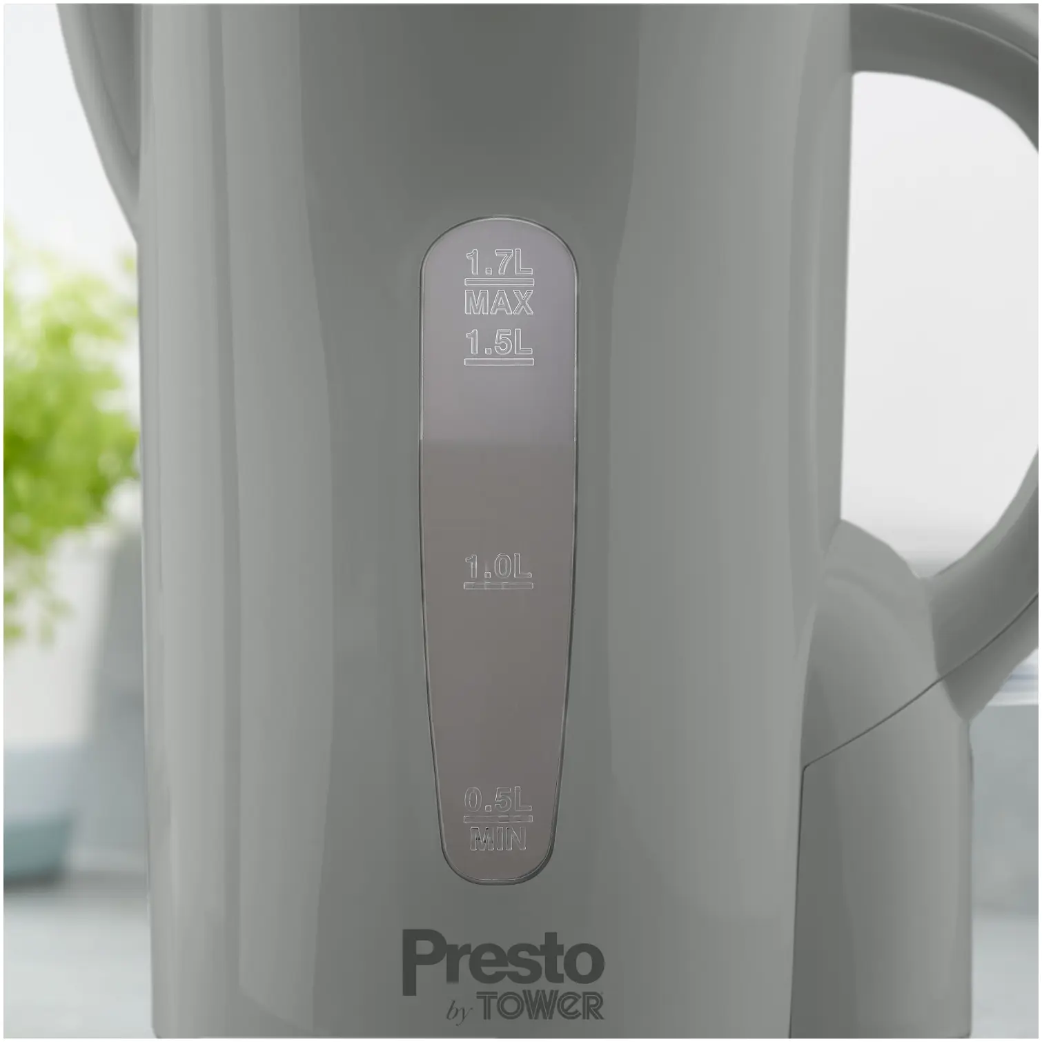 Tower Presto Jug Kettle 1.7 Litre Grey