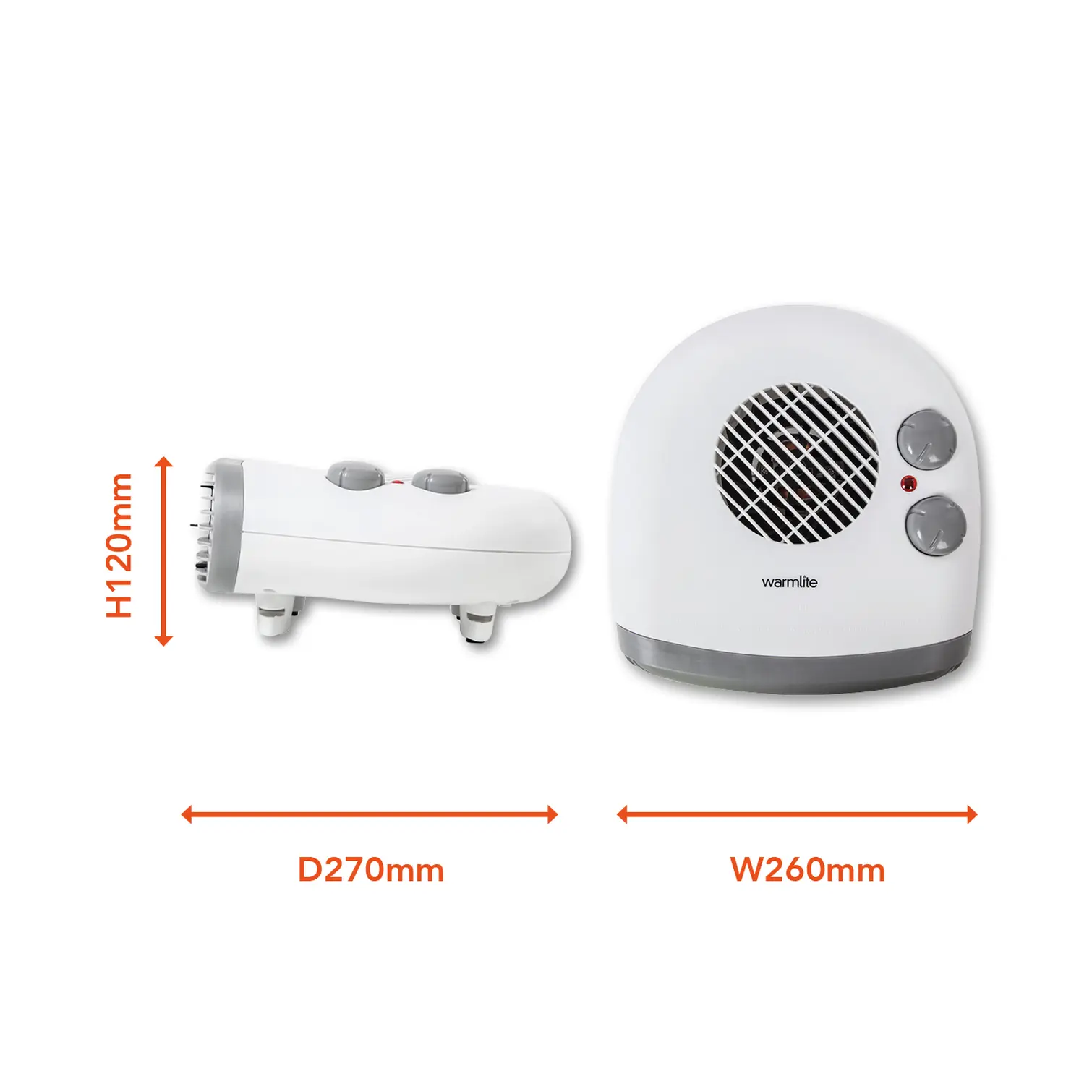 RKW0148_2 Warmlite Flat Fan Heater 2kw