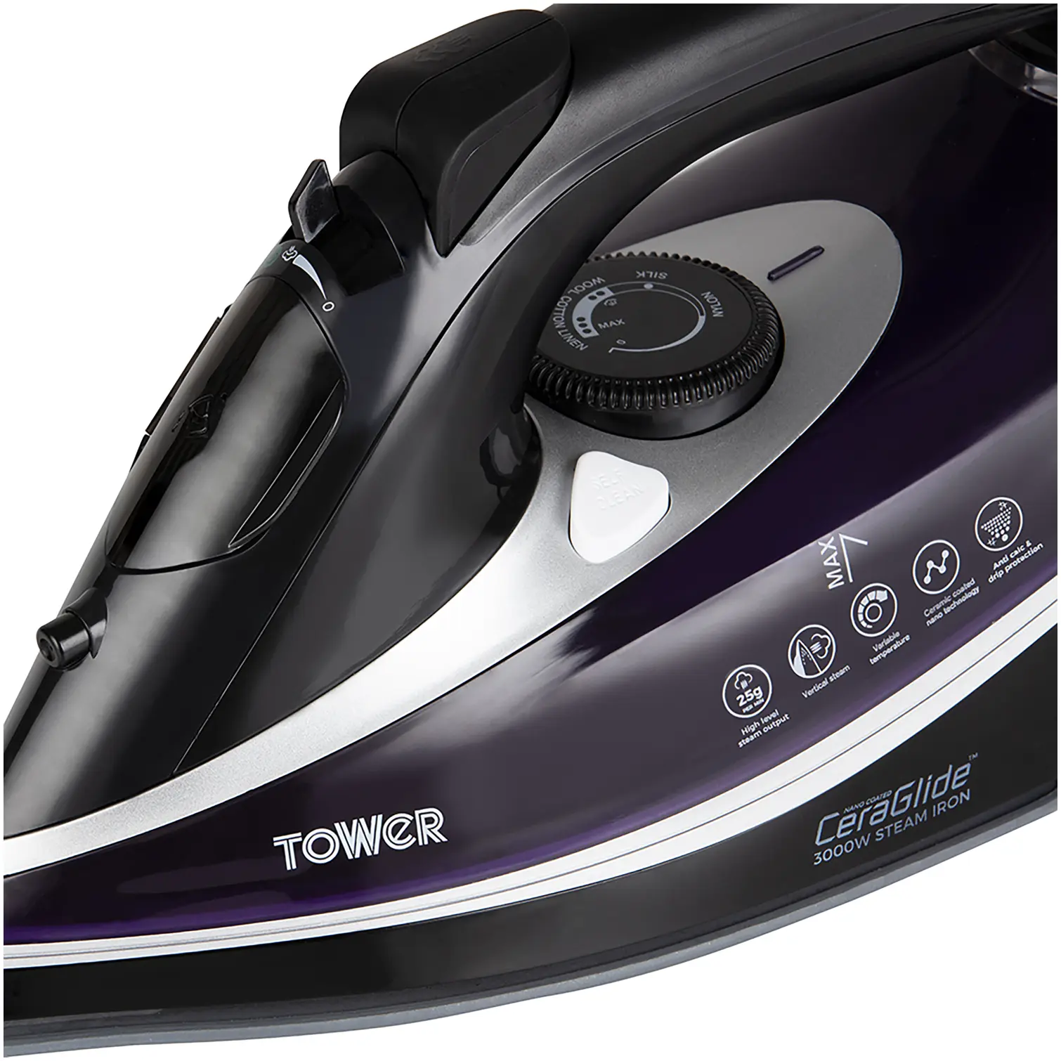 Tower Steam Iron 3100w