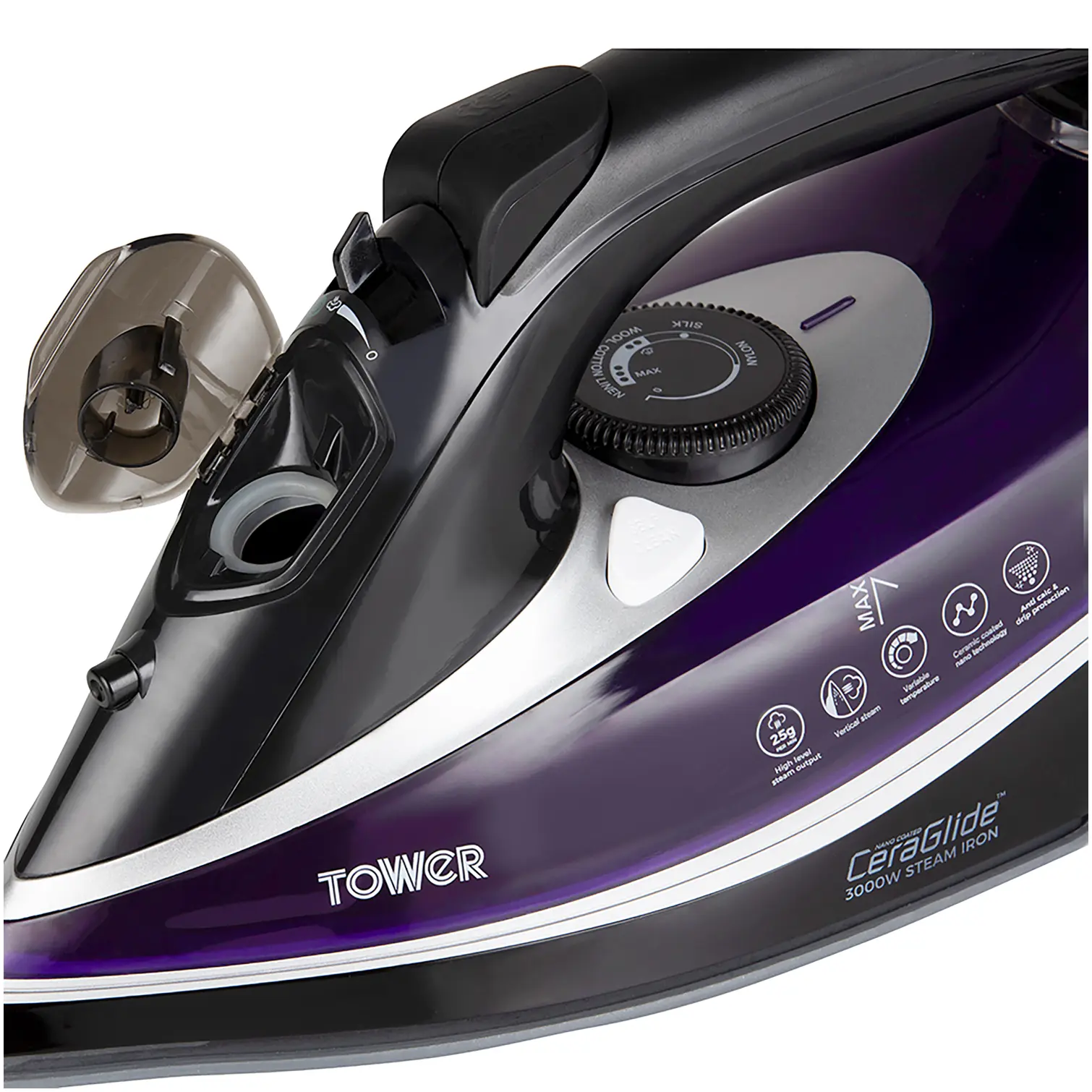 Tower Steam Iron 3100w