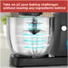 Black+Decker Stand Mixer Black 5L 1300W