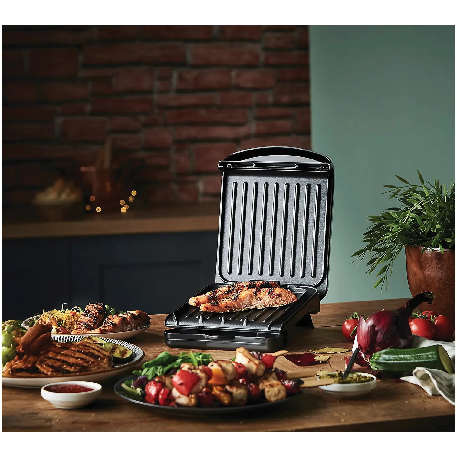 George Foreman 3 Portion Grill