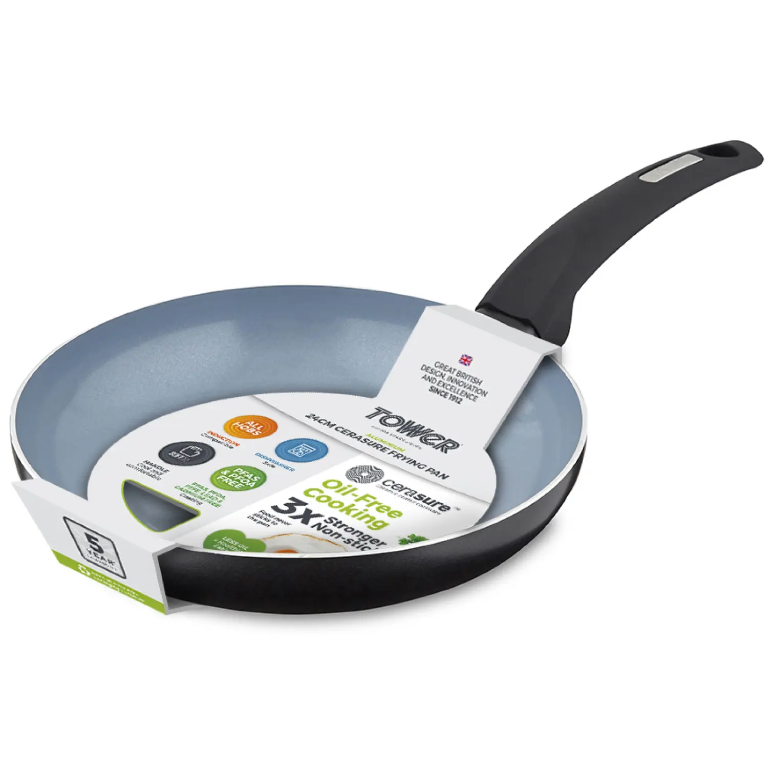 Tower Cerasure 24cm Frying Pan
