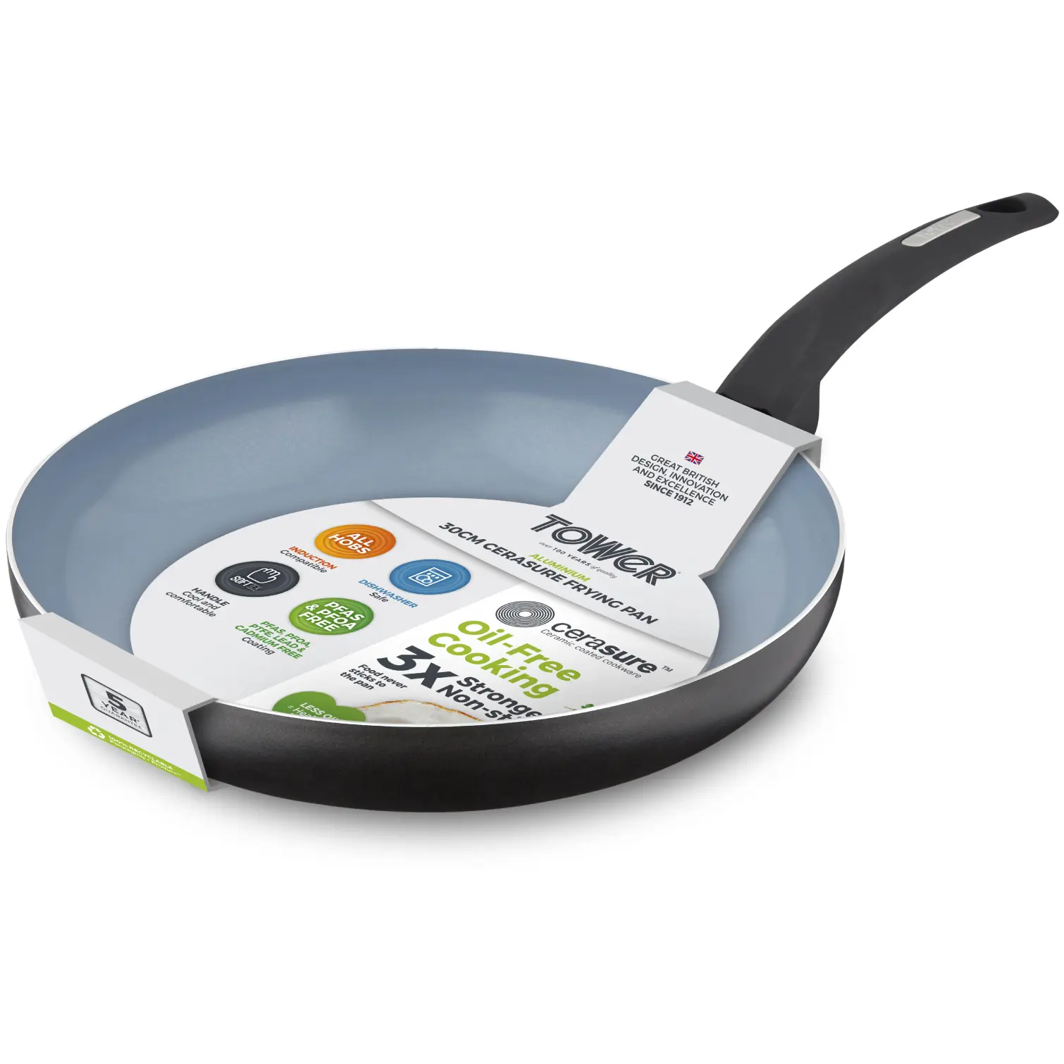 Tower Cerasure Frying Pan 30cm