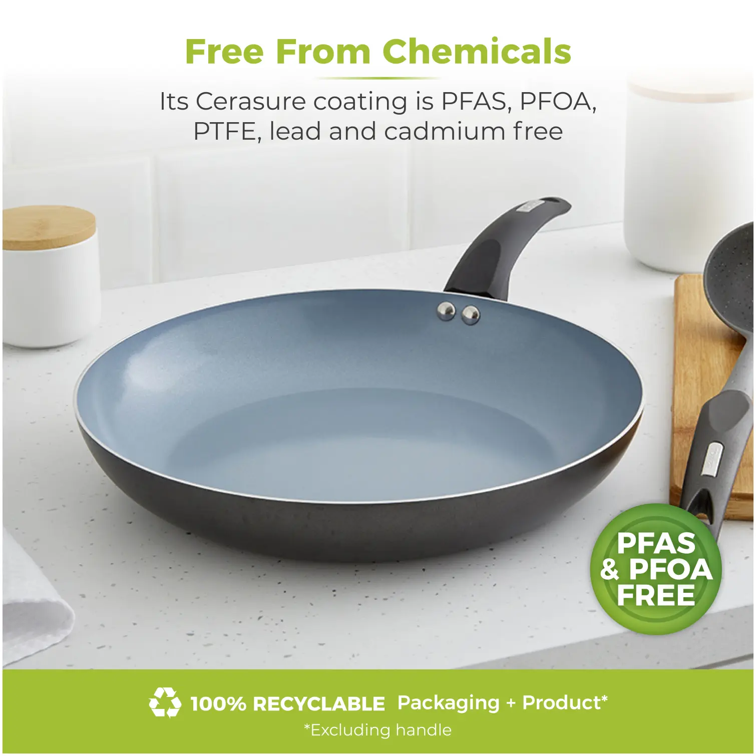 Tower Cerasure 32cm Frying Pan