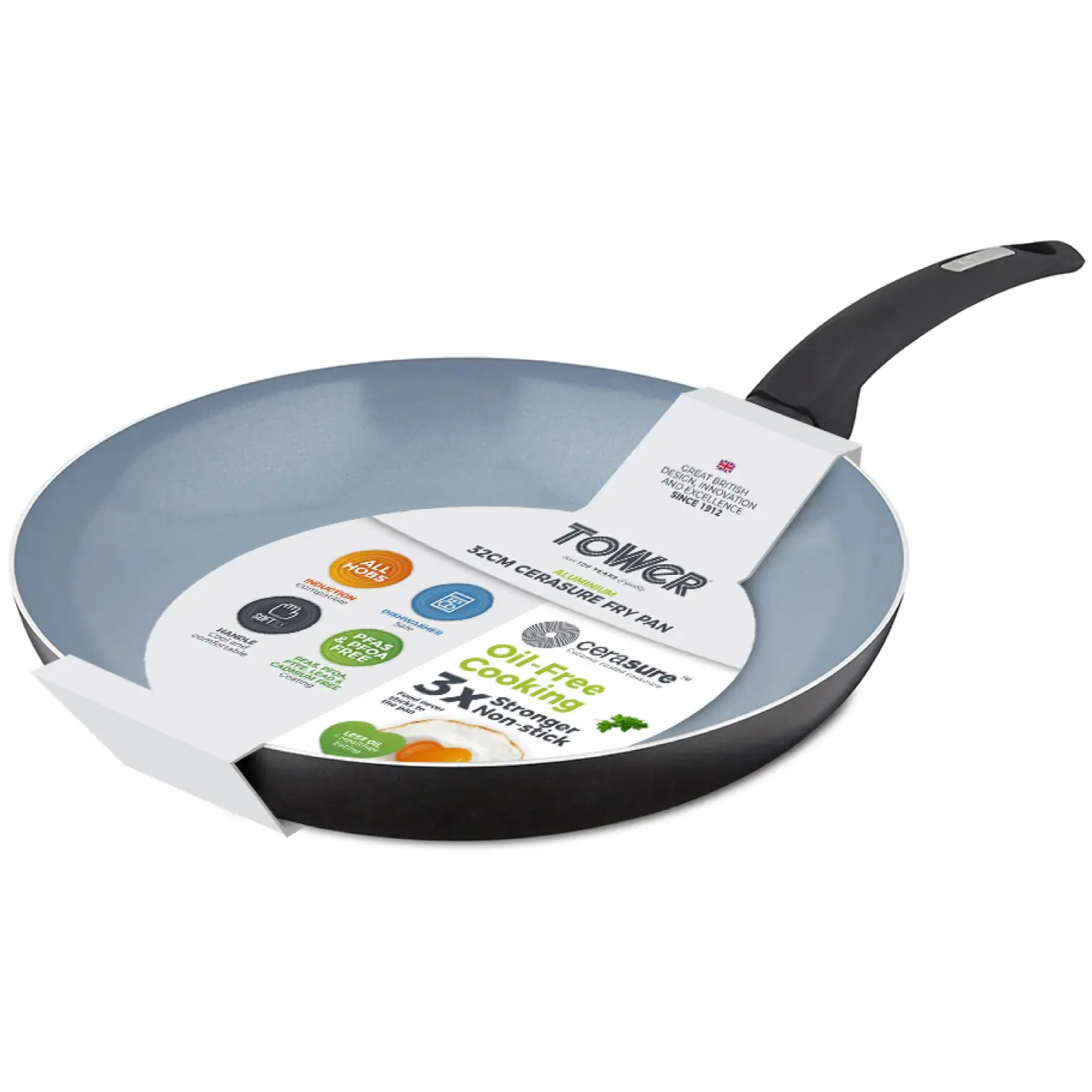 Tower Cerasure 32cm Frying Pan