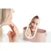 Carmen LED Mirror Cosmetic Storage