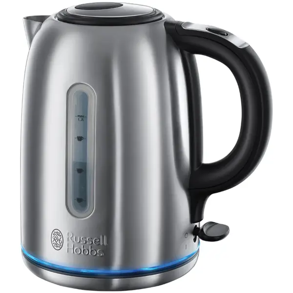 Russell Hobbs Quiet Boil Kettle Stainless Steel 1.7 Litre Capacity