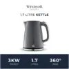 RKW2036_2 Swan Windsor Jug Kettle Grey