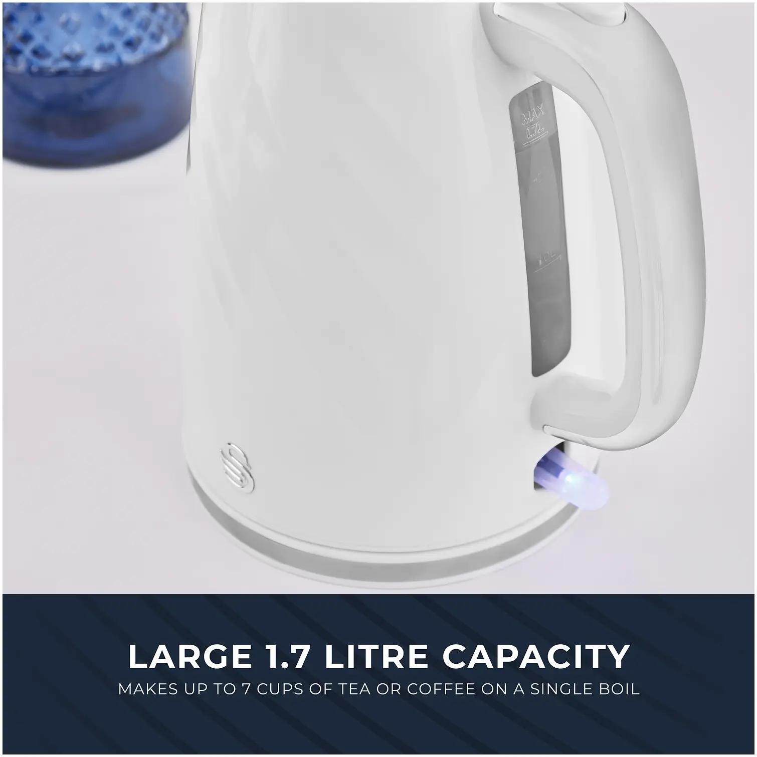 Swan Windsor Jug Kettle White