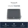 RKW2040_2 Swan Windsor 2 Slice Toaster Grey