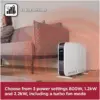 Black+Decker BXCV41014GB Smart Convector Heater 2.2kw