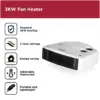 Black+Decker Flat Fan Heater 3kw