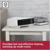 Black+Decker Flat Fan Heater 3kw