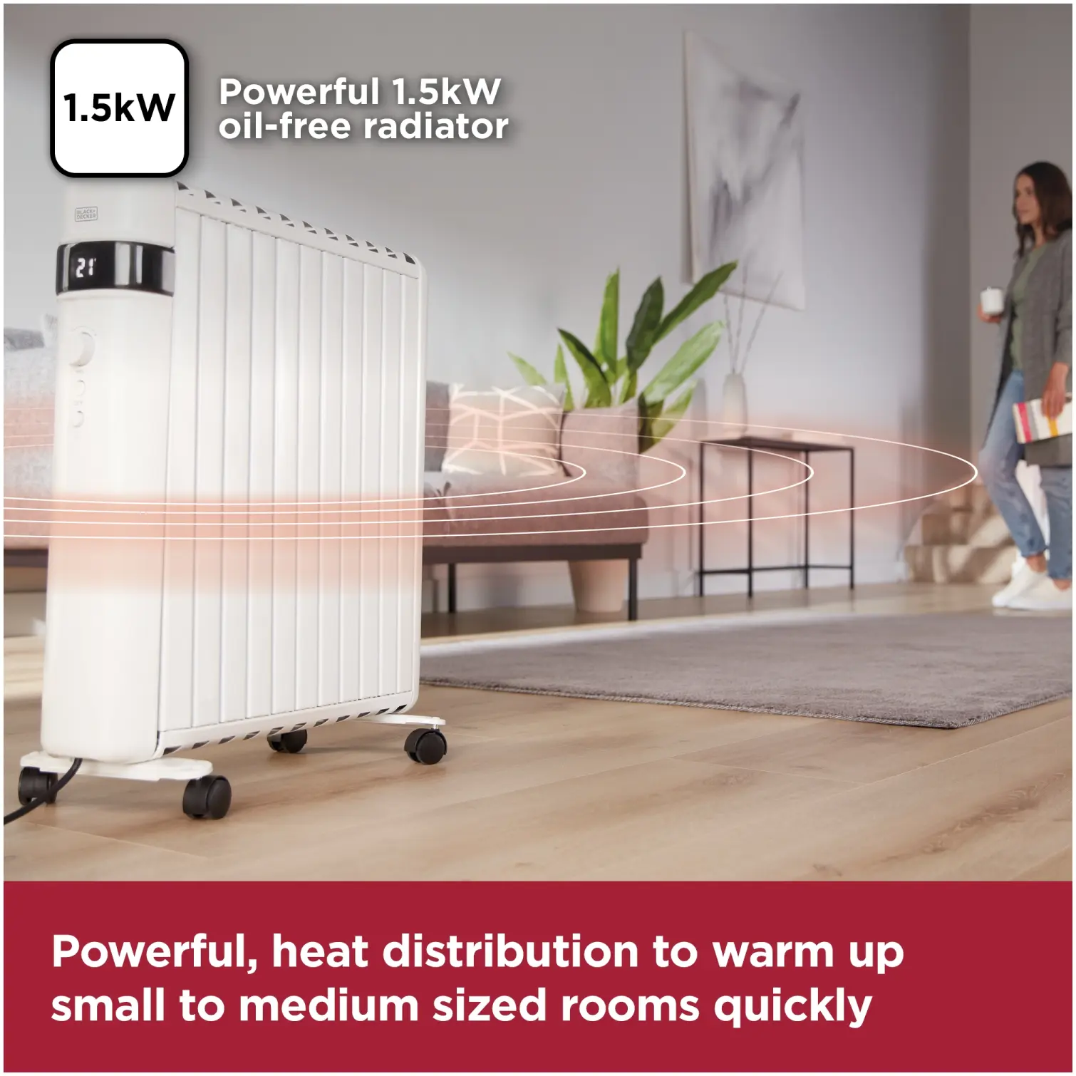 RKW2230_3 Black+Decker Smart Digital Oil Free Radiator 1.5kw