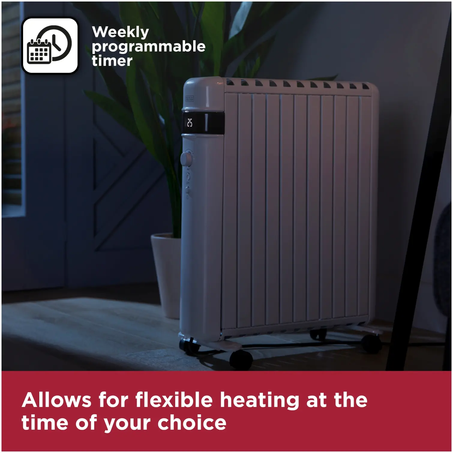 RKW2230_6 Black+Decker Smart Digital Oil Free Radiator 1.5kw