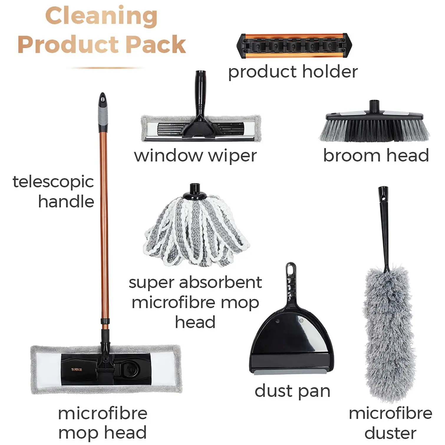 RKW2506_2 Tower Complete Cleaning Set