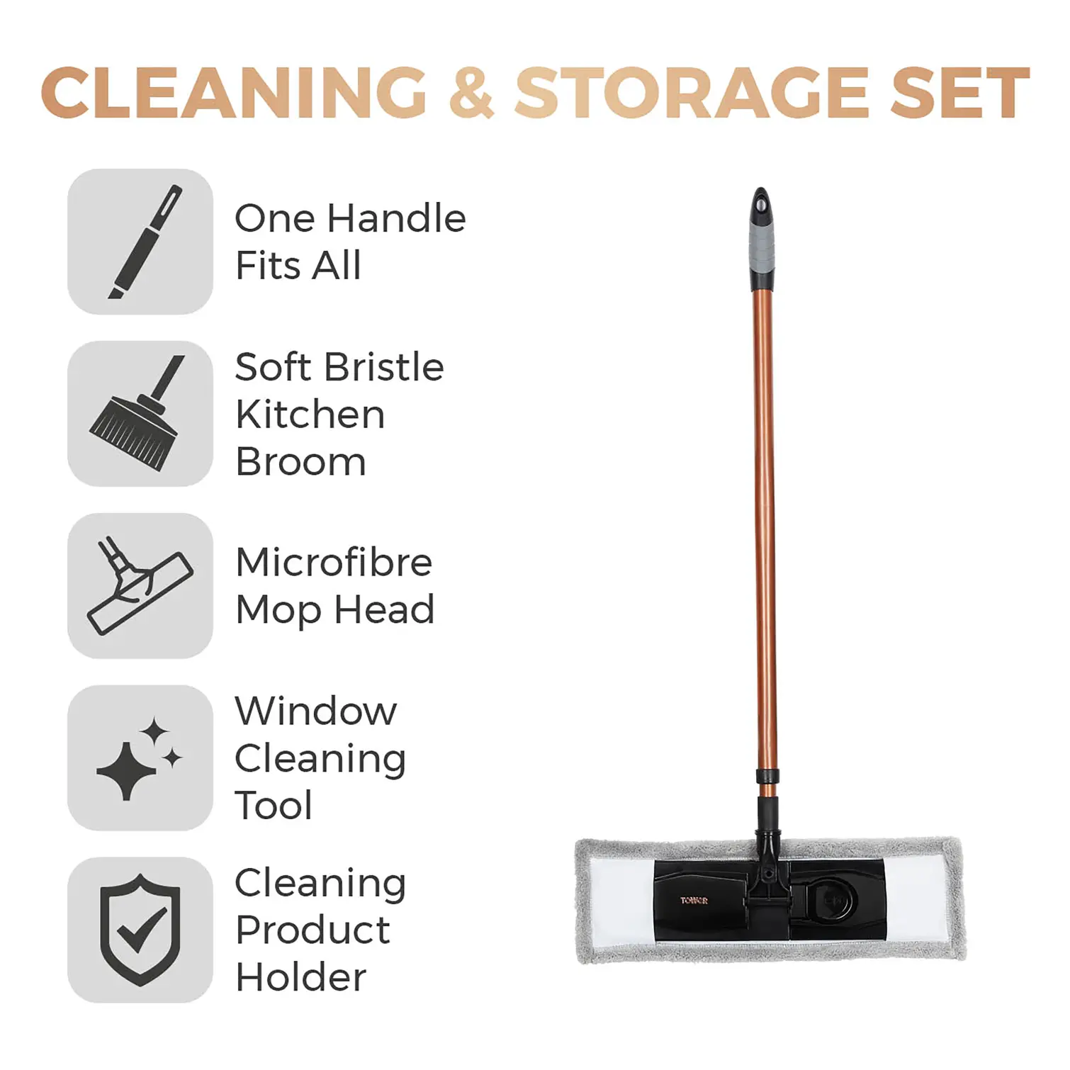 RKW2506_3 Tower Complete Cleaning Set