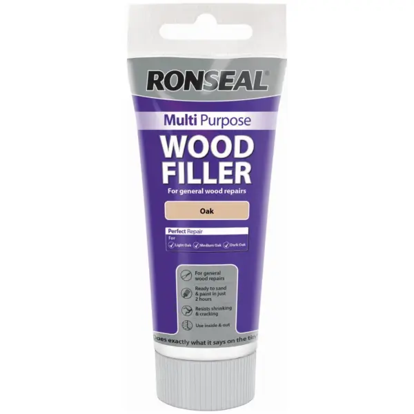 RNS0189 Ronseal Multi Purpose Woodfiller Oak 325g