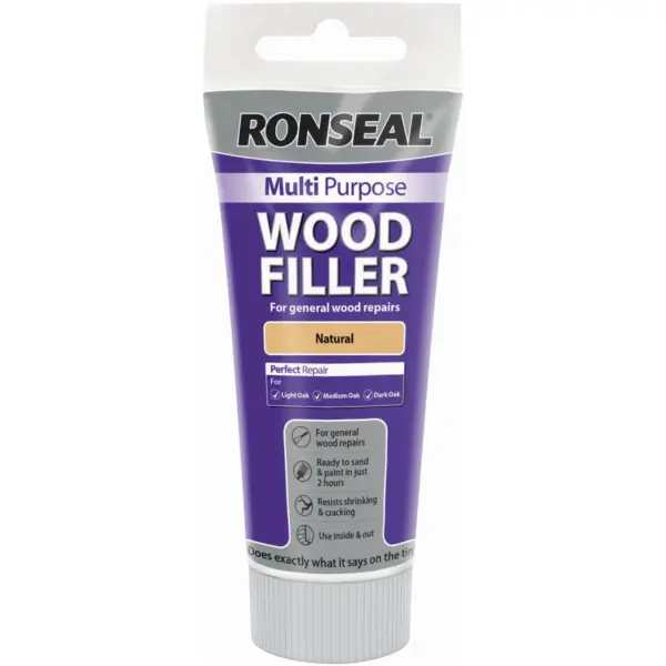 RNS0210 Ronseal Multi Purpose Woodfiller Natural 100g