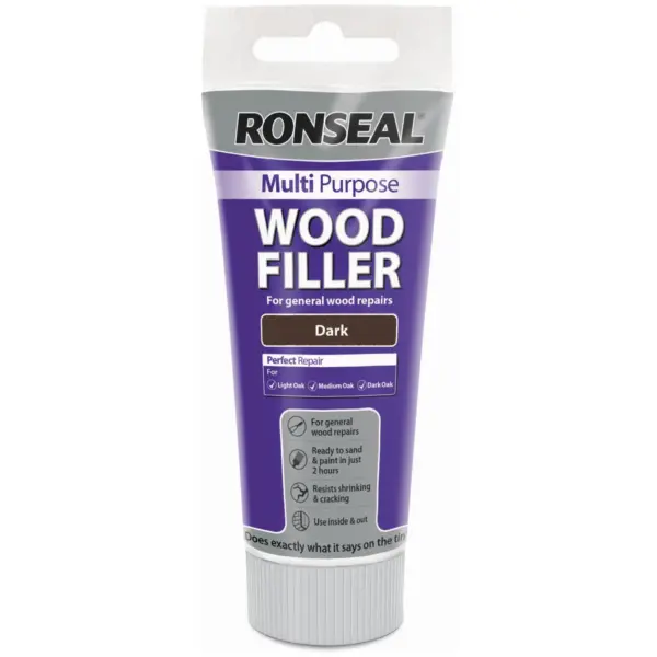 RNS0213 Ronseal Multi Purpose Woodfiller Dark 100g