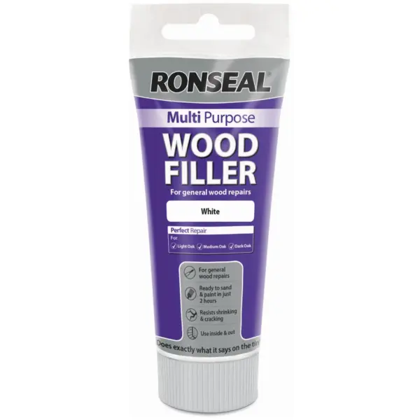 Ronseal Multi Purpose Woodfiller White 100g
