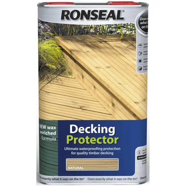 RNS0500 Ronseal Decking Protector 5Ltr