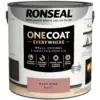 Ronseal Everywhere One Coat Matt Hazy Pink 2.5Ltr