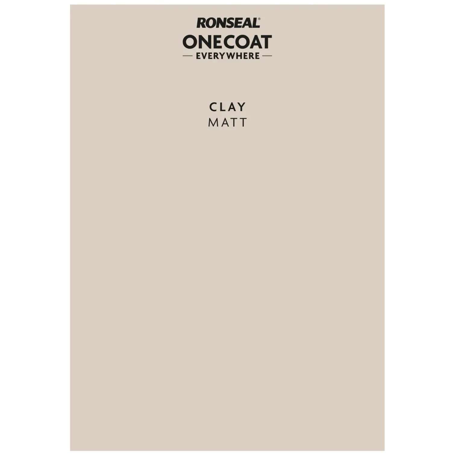 Ronseal Everywhere Peel & Stick Tester Clay
