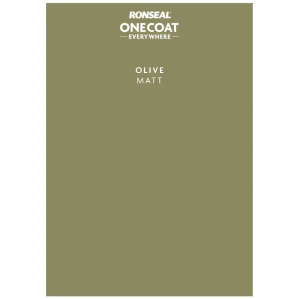 Ronseal Everywhere Peel & Stick Tester Olive