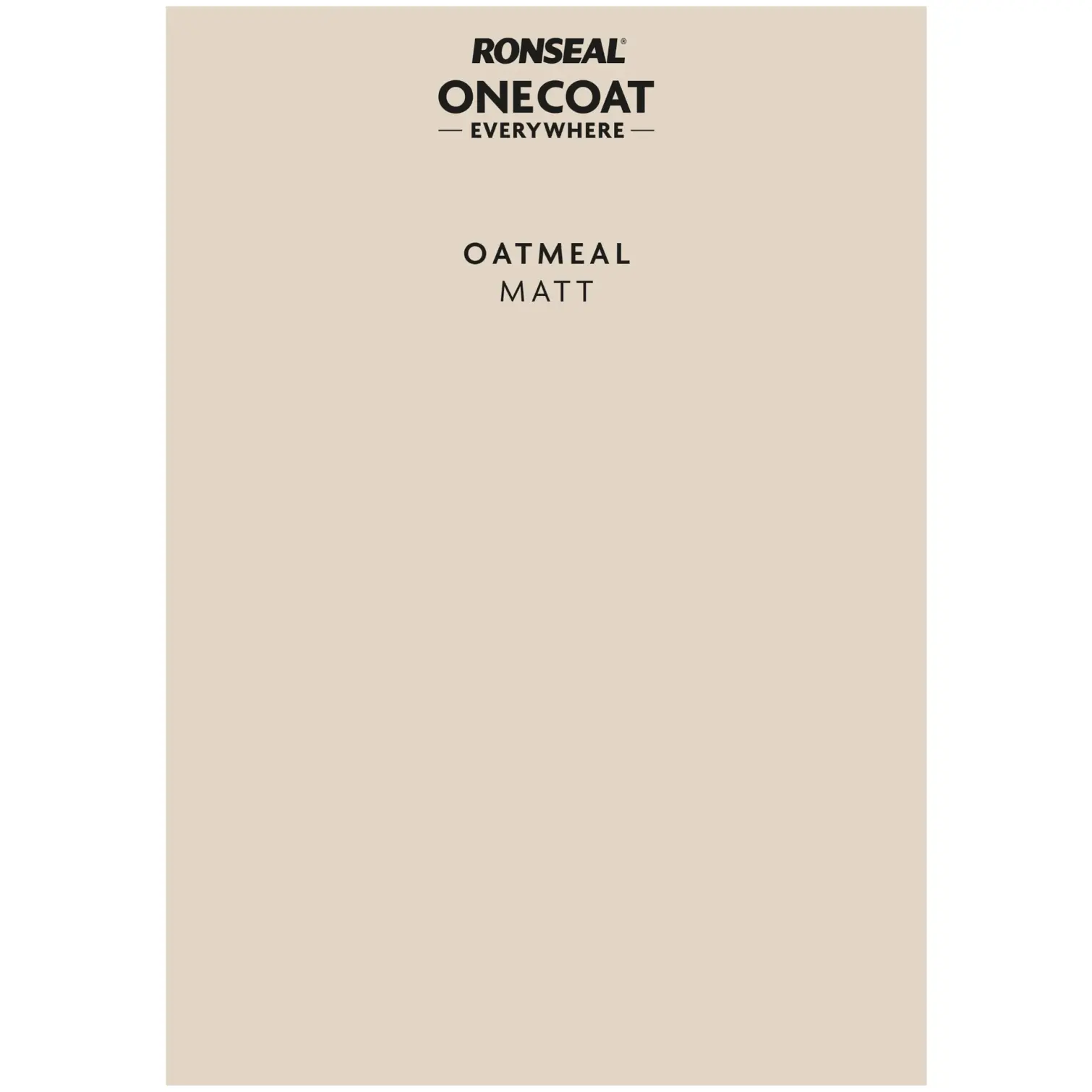 Ronseal Everywhere Peel & Stick Tester Oatmeal