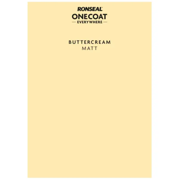 Ronseal Everywhere Peel & Stick Tester Buttercream