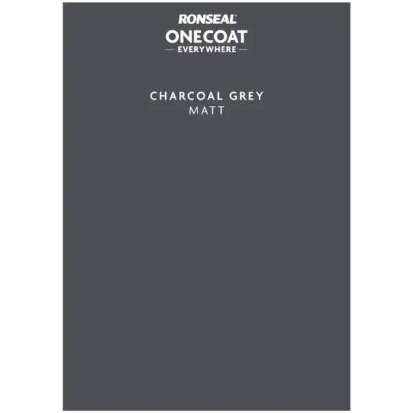 Ronseal Everywhere Peel & Stick Tester Charcoal Grey