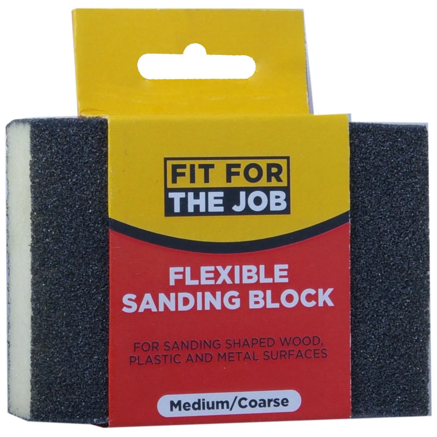 ROD0019 Fit For The Job Flexi Sanding Sponge Medium/Coarse Grit