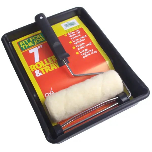 ROD0095 Fit For The Job Paint Roller Set 178mm (7")