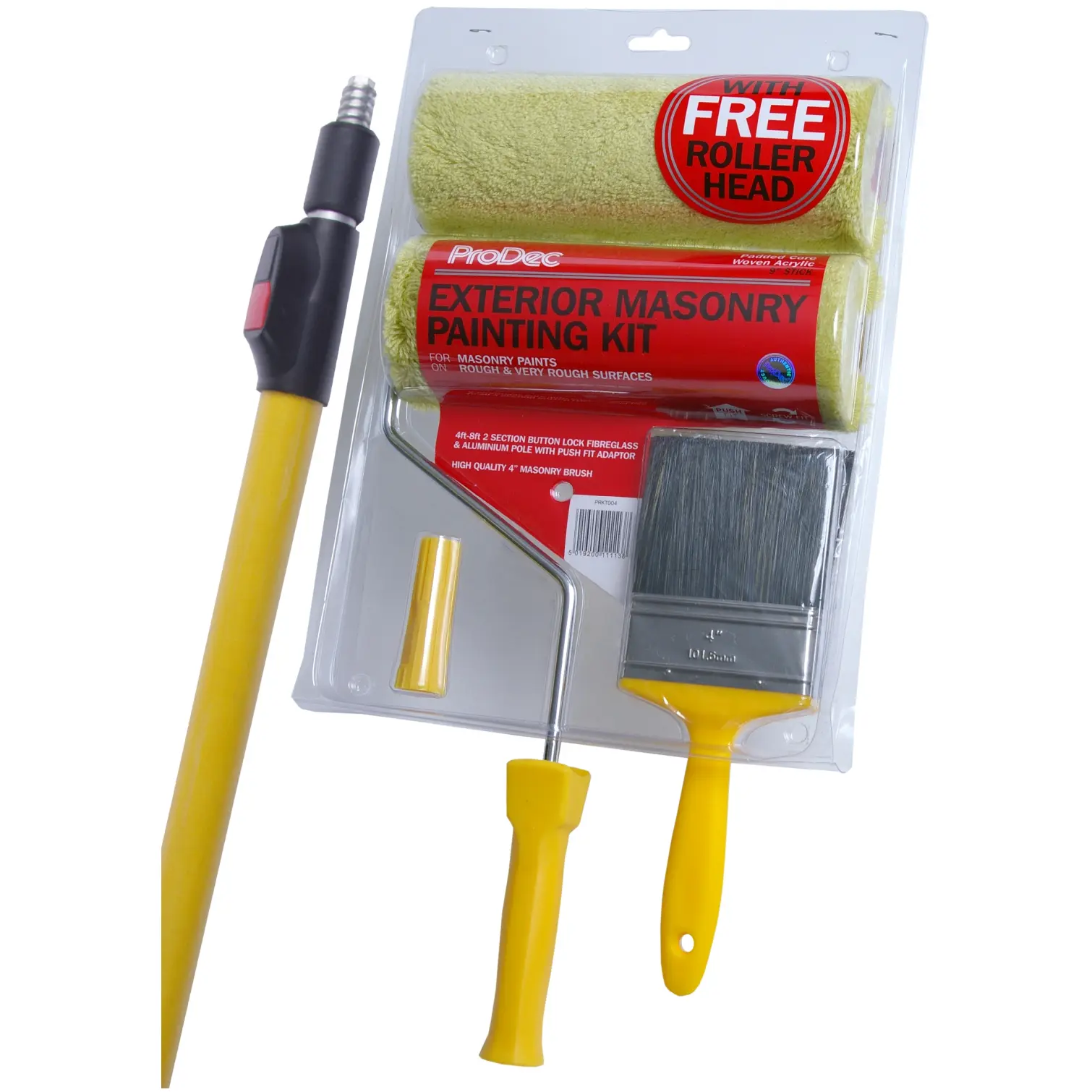 Rodo Complete Masonry Roller Kit  225mm